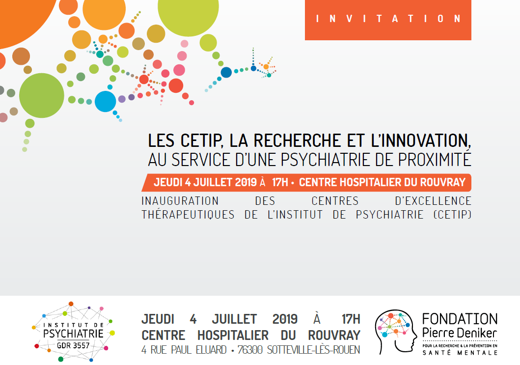 Inauguration des Centres d’Excellence Thérapeutiques de l’Institut de Psychiatrie