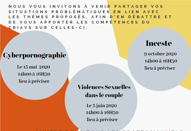 Groupes d'échanges interprofessionnels autour de situations complexes