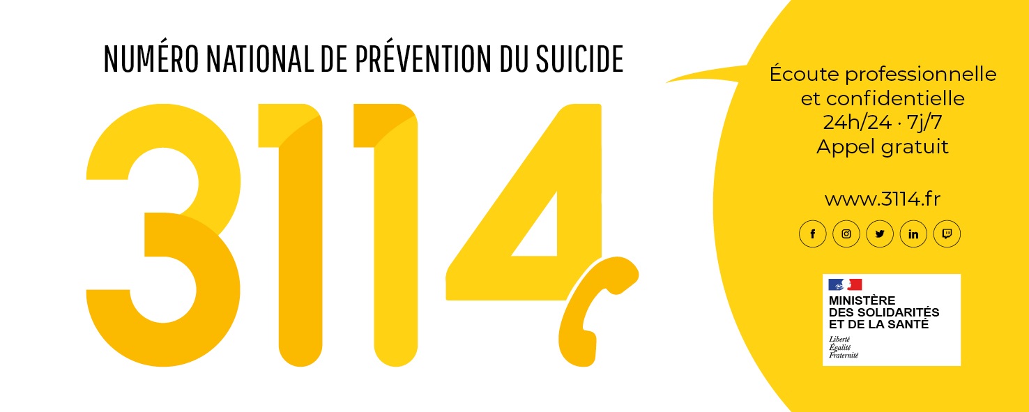 Numéro national de prévention du suicide 3114