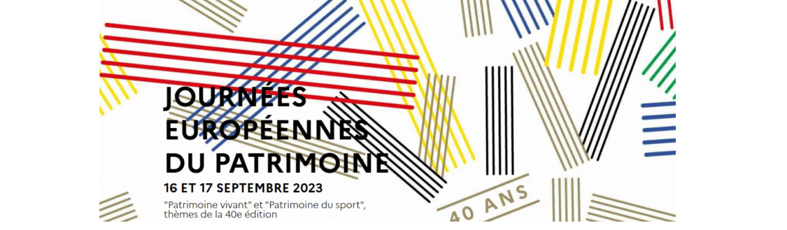 Journées européennes du patrimoine 2023