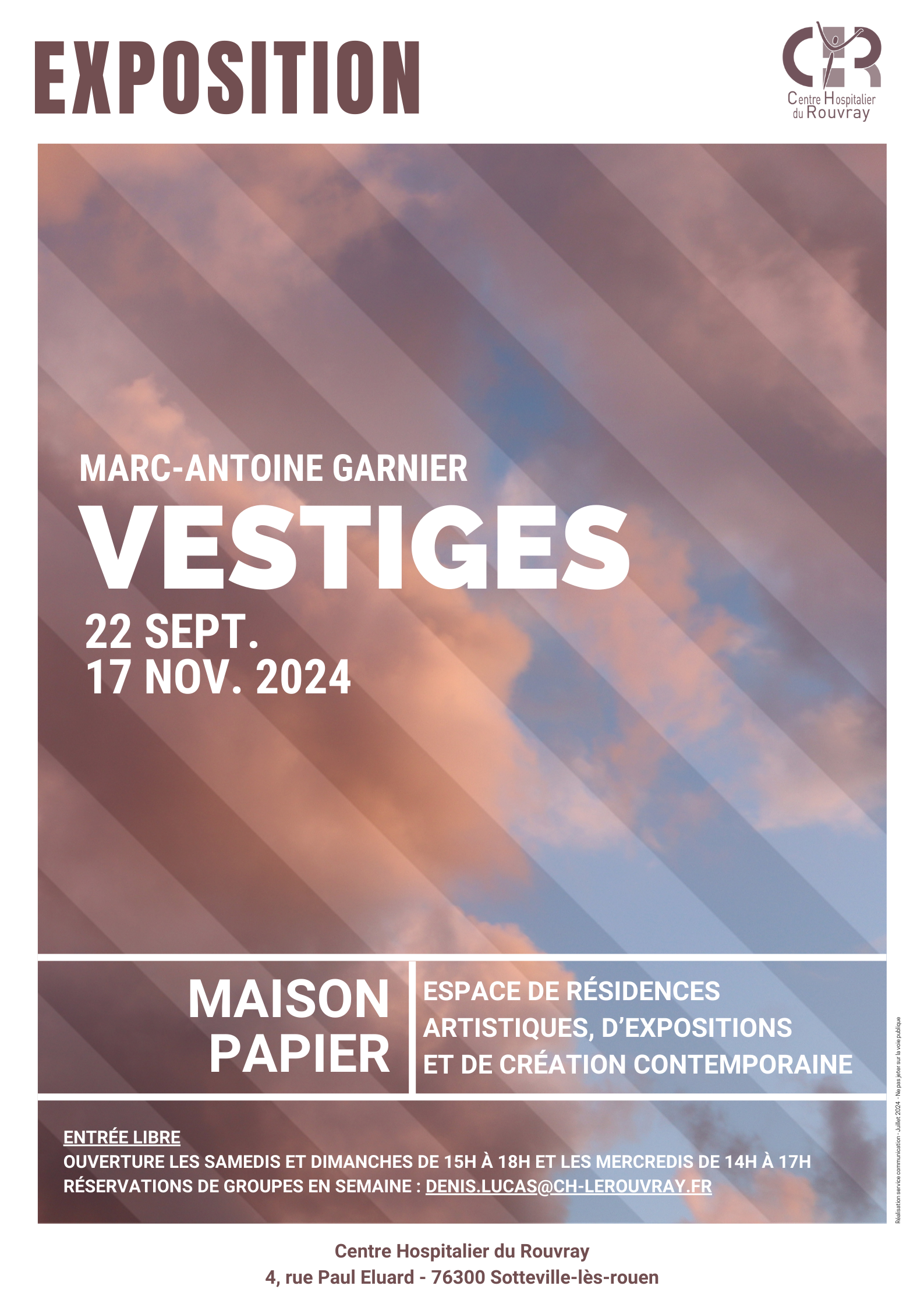 Exposition Vertige - affiche
